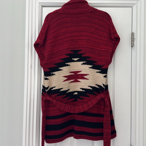Ralph Lauren Jeans Co. Vintage Rare Southwestern Aztec Sweater Vest Cardigan - Picture 10 of 16